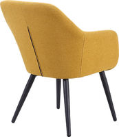 Chaise de salle à manger moderne de haute qualité et durable avec dossier haut, revêtement en cuir souple, design écologique