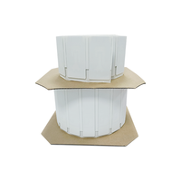 UPIN-K6535 Esnek Anti-metal Etiket Baskıya Uygun Etiket 860~960Nhz Rfid Uhf Anti Metal Etiket Etiketleme Ücretli Yolcu Taşımacılığı Varlık Yönetimi