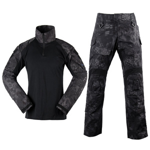 เสื้อเชิ้ตแขนยาวลายพราง <span class=keywords><strong>G3P</strong></span> สำหรับผู้ชาย เหมาะสำหรับกิจกรรมกลางแจ้ง ชุดยุทธวิธีแบบฟร็อกแมน พร้อมกางเกงยุทธวิธีลายพราง - Product Image 2