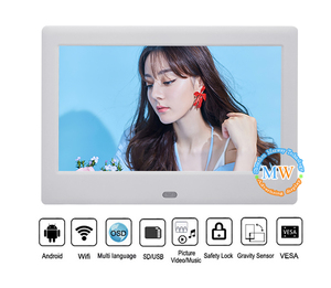 Phần Mềm Biển Báo Kỹ Thuật Số Máy Phát Quảng Cáo <span class=keywords><strong>Wifi</strong></span> Màn Hình Android 7 Inch Màu Trắng - Product Image 2
