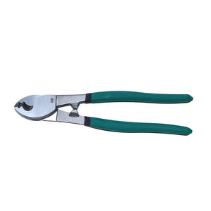 Cortadores de alambre industriales de 6, 8 y 10 pulgadas, de acero con alto contenido de carbono, con mango de agarre suave y resorte, para cortar y pelar cables. - Product Image 2