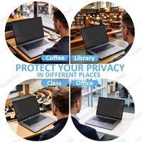 Pelindung Layar Privasi Magnetik Anti Spy OEM/ODM 26 Derajat untuk Macbook Pro 15.4 Inch