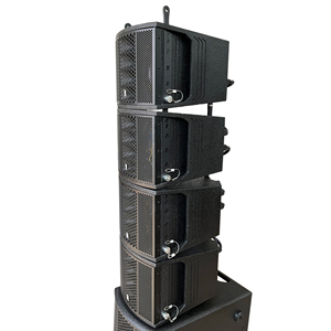 Sistema de DJ Mini Boutum de 6.5 Pulgadas y 120 W, Sistema de Sonido Profesional de 2 Vías con Efecto Hi-Fi, Caja de Música con 16 Líneas Verticales, Equipo de Sonido - Product Image 3
