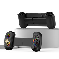 Manette Extensible D8 pour Jeux Mobiles | Poignée Joypad Sans Fil pour Téléphone, Jeux Vidéo, Joystick Compatible Android IOS PC