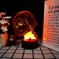Projecteur de lune Anime, contrôle tactile Otaku, LED rechargeable, fonctionne sur batterie, design portable, télécommande