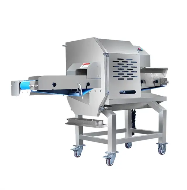 Machines automatiques de traitement de découpe de porc et de bœuf trancheuse de viandes à steak trancheuse de viande cuite