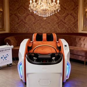 Sillón de Champú Reclinable Automático de Acero Inoxidable, Diseño Moderno, Máquina Eléctrica para el Cuidado del Cuero Cabelludo para Salón de Belleza y Clínica - Product Image 4