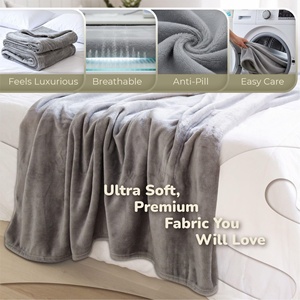 <span class=keywords><strong>Manta</strong></span> Ultra Suave con Mangas, el Regalo Cálido Perfecto para Mujeres, Bata Lavable a Máquina, <span class=keywords><strong>Manta</strong></span> Antideslizante - Product Image 4