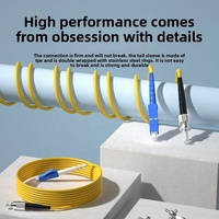 Cordons de raccordement à fibre optique monomode monobrin de classe SC, longueurs 3m/5m/10m, vente en gros directe usine, pigtail fabriqués en Chine