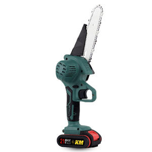 Tronçonneuse rechargeable de 6 pouces, alimentée par batterie, pour l'abattage en extérieur, l'élagage de jardin, avec batterie au lithium et chargeur - Product Image 5