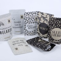 Sachet personnalisé à fermeture éclair pour impression numérique – Pochette refermable pour chocolats, bonbons durs et friandises