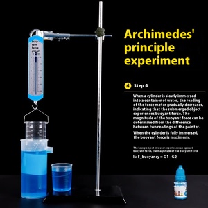 21007 Fysica Mechanica Demonstrator Ingesteld Voor Archimedes Principe Experiment Drijfkrachtmeter Overloop <span class=keywords><strong>Cup</strong></span> Apparatuur School - Product Image 4