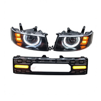 Faros Delanteros LED DRL con Señal de Giro Dinámica para Toyota Probox 2003 2004 2005 2006 2007 2008 2009