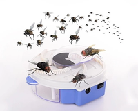 Nouveau Destructeur d'Insectes Électrique d'Extérieur, Piège à Mouches Portable, Lampe Anti-Moustiques Tue-Moustiques Efficace pour Attraper les Mouches