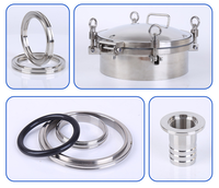 Vanne papillon sanitaire en acier inoxydable Alfa Laval LKB, vanne papillon soudée EPDM, DN50 avec actionneur pneumatique