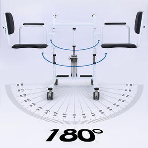 Dispositivo de transferencia para el cuidado en el hogar de ancianos y mujeres embarazadas, elevador con mesa de comedor y asiento de inodoro. - Product Image 3