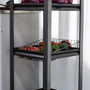 Chariot de cuisine en métal au design moderne <span class=keywords><strong>et</strong></span> léger, étagère utilitaire sur pied pour rangement de garage - Product Image 2