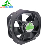 Ventilateur sans balais AC 22580, grand volume d'air, 380V, fonctionnement stable, ventilateur de refroidissement industriel pour boîtier de communication, armoire d'automatisation