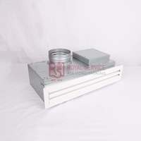 Royal Service Hvac Systems Diffuseurs linéaires à fente Chauffage Toit Évent Climatisation Tissu conduit Ventilation Plénum VAV diffuseur