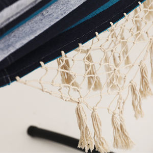 Danlong-Borlas/flecos duraderos hechos a mano, lona, hamaca mexicana, macramé, capacidad de 400lbs, con marco de soporte - Product Image 5