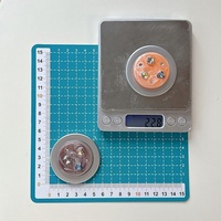 Support de téléphone magnétique adhésif rond couleur unie avec strass et pierres précieuses, style coréen, support de bureau, anneau de maintien pour fille, vente en gros