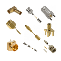 Adaptadores de RF con Conector Coaxial Recto KB-KB50+ de 2.92mm y 50 Ohmios para Montaje en Panel, Compatibles con Lista BOM TL