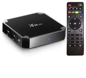 Android 9.0 4K HD IPTV Set Top Box Amlogic S905w Quad Core x96 mini smart tv box 2GB 16GB