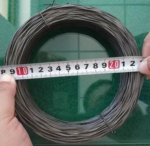 ลวดเหล็กดำอบอ่อนแบบบิดเกลียว น้ำหนัก 1 กก. เบอร์ BWG18 ขนาด 1.24 มม. ลวดรัดแบบวงสำหรับตลาดบราซิล ใช้สำหรับตัด ดัด เชื่อม - Product Image 2