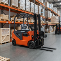 Chariot élévateur électrique 2t 3t avec livraison gratuite, certifié CE ISO, hauteur de levage 3m 4m 5m 6m 7m, chariot élévateur électrique de haute qualité