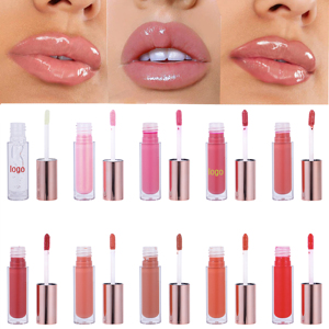 Sesión <span class=keywords><strong>de</strong></span> fotos gratis Venta al por mayor Etiqueta privada personalizada Brillante Vegano Cruelty Free Moisture Lip Plumper Lip Gloss - Product Image 3