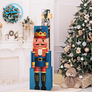 Boîte cadeau rectangulaire pour muffins <span class=keywords><strong>de</strong></span> Noël, emballage portable pour cupcakes, matériaux recyclés, gaufrage, pelliculage mat - Product Image 4