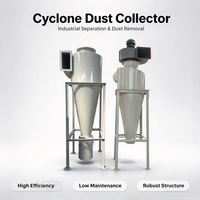 Séparateur cyclonique centrifuge pour la pré-séparation de la poussière et la récupération des matériaux dans les usines de contreplaqué et de panneaux