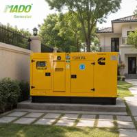 Groupe électrogène diesel silencieux 110 kW 138 kVA 6BTA5.9-G2 triphasé 120 kW 150 kVA 200 kW 250 kW pour l'agriculture