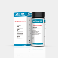 Jauge d'urine de diagnostic à domicile 100 bandelettes URS 10T bandelettes de réactif d'analyse d'urine bandelette de test d'urine 10 paramètres