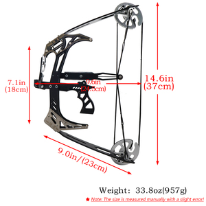 PIAO YU Mini <span class=keywords><strong>Arc</strong></span> à Poulies <span class=keywords><strong>Chasse</strong></span> Tir Extérieur <span class=keywords><strong>Poulie</strong></span> Réglable Autres Produits de Tir - Product Image 4