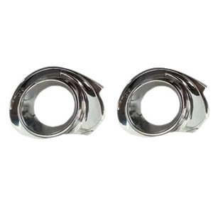 Bisel de Luz Antiniebla para Toyota Prius 2015-2017, Cubierta Cromada Delantera para el Modelo AQUA - Product Image 4