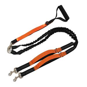 Doppio gancio esterno spesso cane da passeggio corda di piombo comodo manico imbottito guinzaglio cane per due cani - Product Image 6