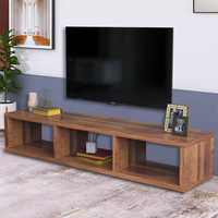 Supports muraux en métal 25mm mélamine aggloméré conception simple prix moins cher salon meubles modernes table TV