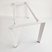 Meubles de bureau, table moderne avec pieds en acier, bureau d'ordinateur, table de bureau, installation simple, vente en gros, pas cher, Escritorio