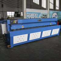 Machine à découper les conduits de CVC, cisailles électriques CNC pour tôles, guillotine mécanique, machine à cisailler les plaques électriques avec MD11