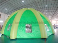 Événement promotionnel extérieur annonçant l'abri gonflable de tente de chapiteau d'abri gonflable