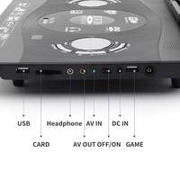 13.3 inci Exclusive Sourcin KCR Hitam untuk Pemain dengan Resolusi TV 720P Kompatibilitas PAL/NTSC/SECAM USB 12V 1280x800