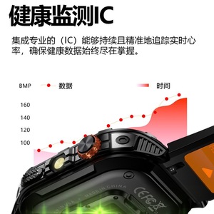 สมาร์ทวอทช์ K70A หน้าจอ AMOLED วัดอัตราการเต้นของหัวใจ โทรออก นับก้าว AI Health หน้าจอสัมผัส สำหรับทุกเพศ - Product Image 4