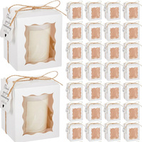 Boîte à bougies en papier kraft écologique, biodégradable, recyclable, personnalisée, de luxe, avec logo, pour la vente au détail