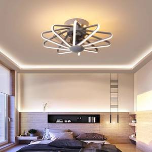 Ventilateur de plafond à 5 pales de style industriel pour salon, moteur DC silencieux, 3 vitesses et LED dimmable avec télécommande et contrôle par application - Product Image 5