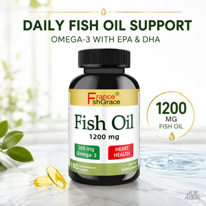 Huile de poisson Shecome de haute qualité, compléments d'oméga 3, soutien EPA et DHA, 1200 mg d'oméga-3 en gélules molles pour adultes - Product Image 5