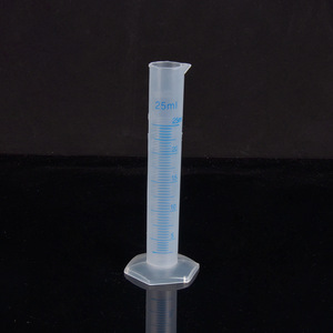 Cylindre gradué en plastique Hirozumi 10 ml, 25 ml, 50 ml, 100 ml, 250 ml, 500 ml, 1000 ml, 2000 ml, tube de mesure de laboratoire - Product Image 2
