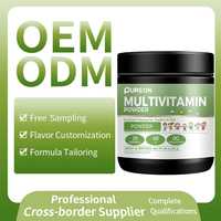 Poudre de multivitamines pour enfants à marque privée personnalisée, complément alimentaire santé, améliore la résistance, poudre de multivitamines soluble