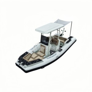 Bateau semi-rigide en aluminium 580 cm le plus vendu avec toit rigide et auvent extensible RHIB 580 Bateau semi-rigide en aluminium 580 RHIB 580 - Product Image 1