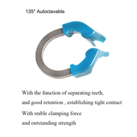 La bague de serrage de rétention de la feuille formée par le haricot dentaire convient aux laboratoires et aux cliniques dentaires